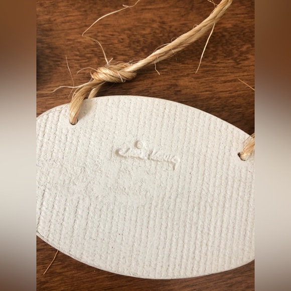 Set of Ceramic Stoneware Cheese + Wine Markers by Artist Carol Koenig - Picture 3 of 3